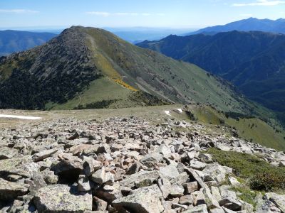 Vue descente Mitjà