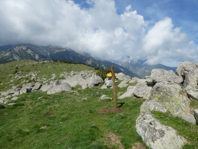 Croisement crête Sant Pere