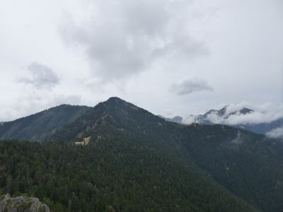 Vue sommets Carança