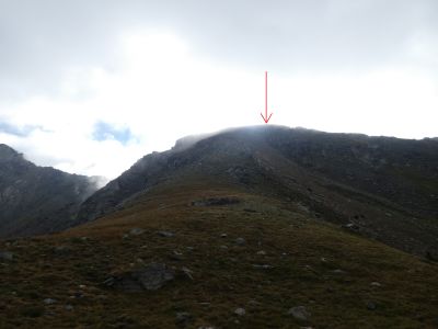 Vue montée crête Llosers