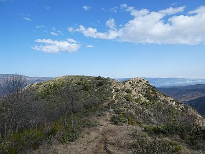 Vue crête Pena