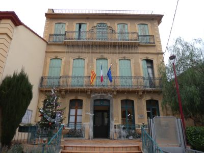 Vue mairie Estagel