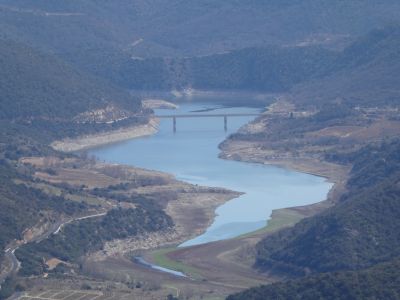 Vue lac Agly