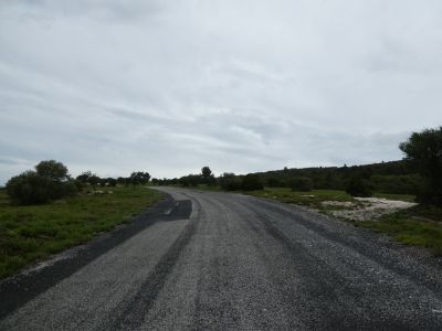 Croisement début montée crête sommet