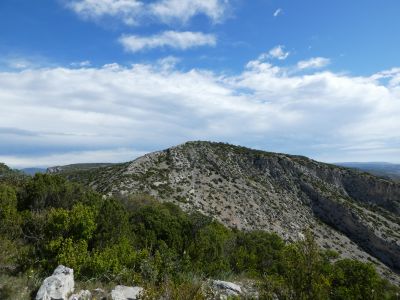 Vue crête prolongement Tautavel