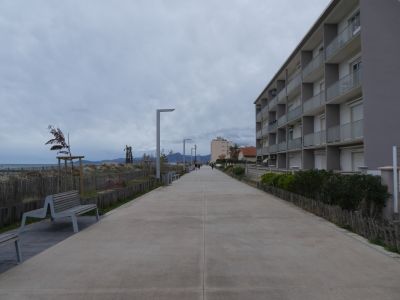 Vue front mer Saint-Cyprien