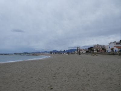 Vue plage Saint-Cyprien