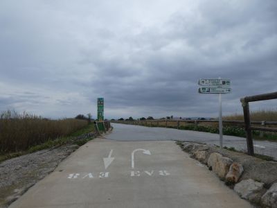Croisement Véloroute 8