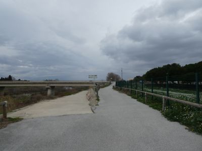 Croisement fin Voie Agly