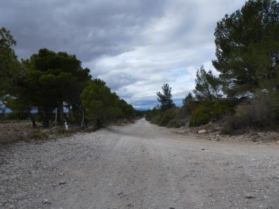Croisement piste Estremera 2