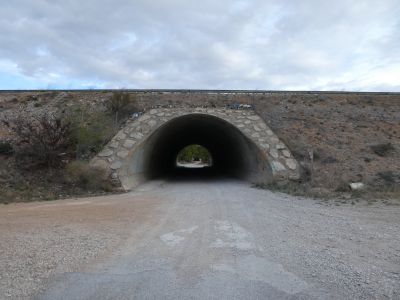 Croisement tunnel A9