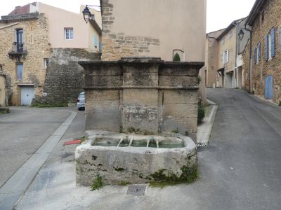 Vue fontaine Sérignan