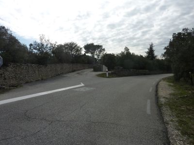 Intersection après Fontanille