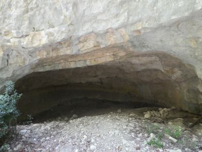 Vue grotte Véroncle