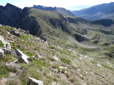 Vue descente Engaït