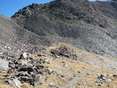 Croisement après Portella Baiau