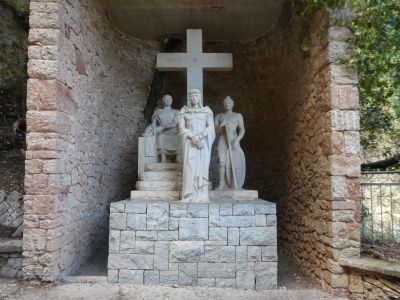 Vue croix Montserrat