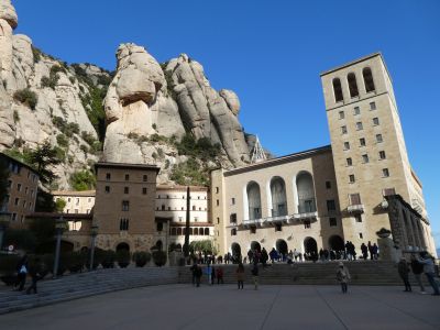 Vue Monestir Montserrat