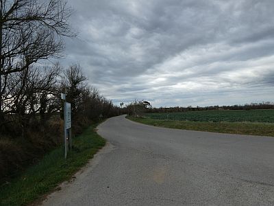Croisement route Cortalet
