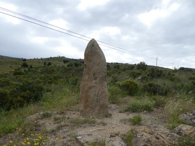 Vue Menhir Marès