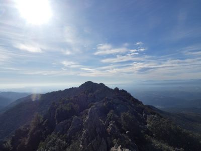 Vue crête Blanques