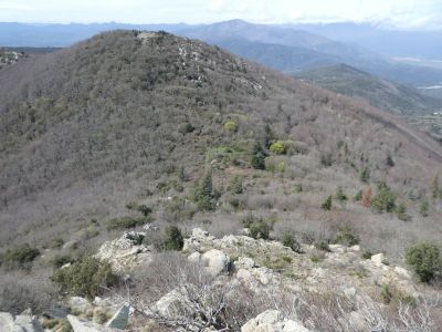 Vue descente sommet 2