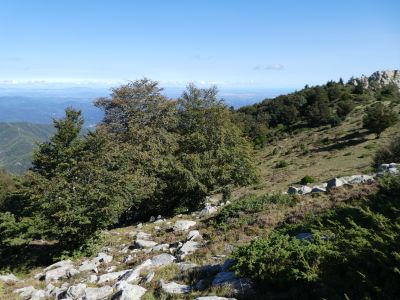 Vue descente Campana