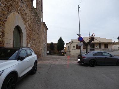 Croisement mairie Albons