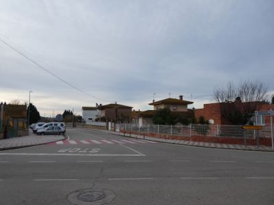 Intersection sortie Albons