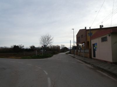 Intersection après Albons