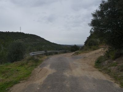Croisement piste Romà
