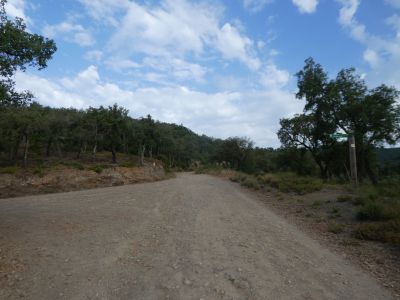 Croisement sentier Calonge