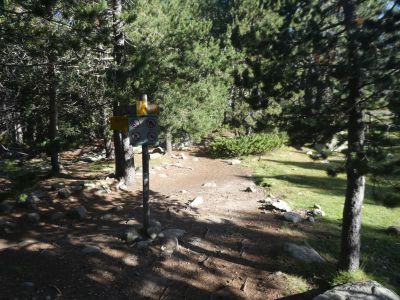 Croisement après Estany / Refugi