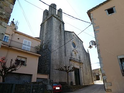 Vue église Juià