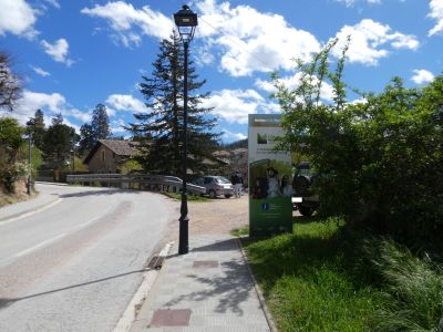 Croisement parking retour