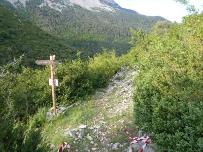 Croisement sentier Paul