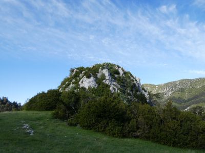 Vue promontoire rocheux
