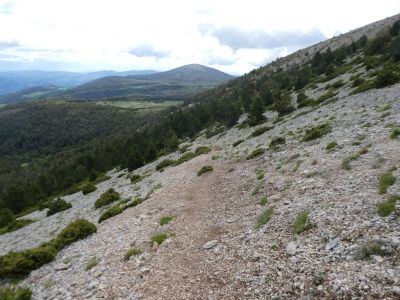 Vue descente Fenales