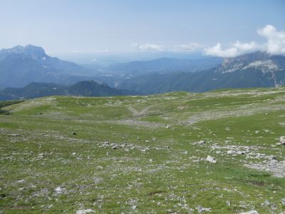 Vue descente Portiello