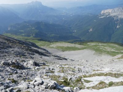 Vue descente sommet 4