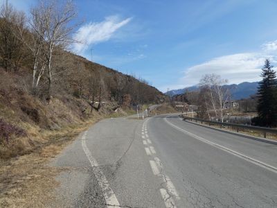 Intersection route Barri Carretera