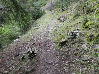 Croisement après Foradada