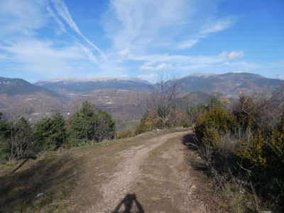 Croisement GR150 avant Montellà