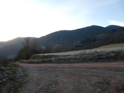 Croisement piste Serra