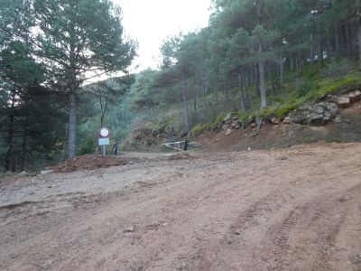 Croisement piste Serra 2