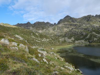 Vue sentier Etang Siscar