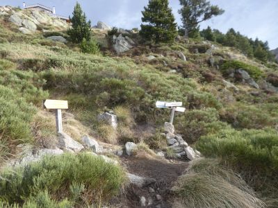 Croisement Refuge Bésines