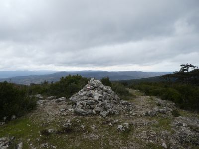 Vue cairn Cachoche