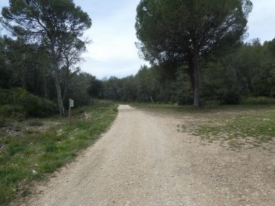 Croisement fin balisage Poste