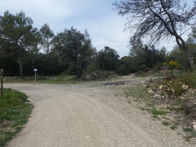 Croisement après fin balisage Poste